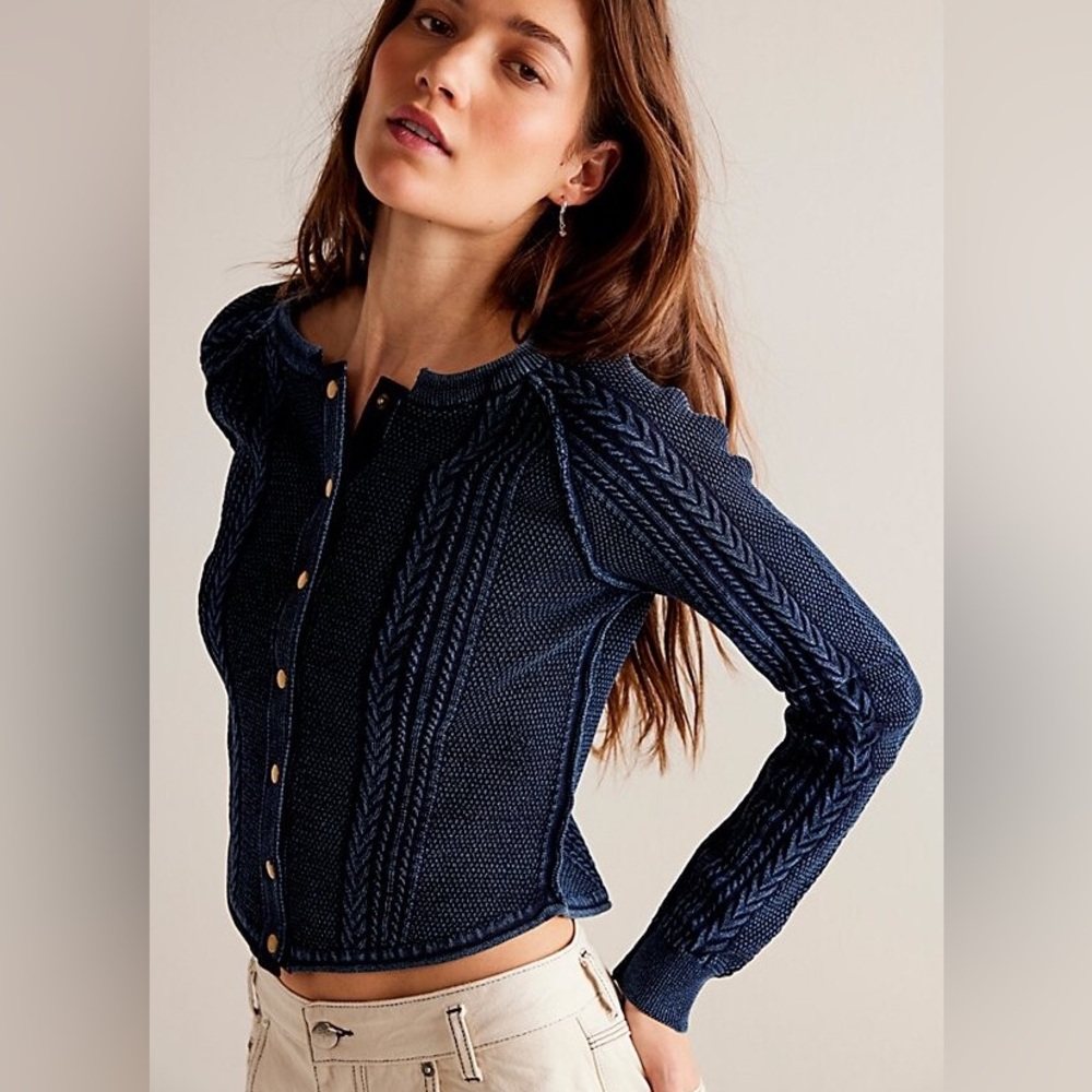 NWT We The Free People Wide Awake Cardi